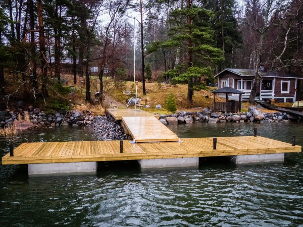 Trä/betong Brygga TB12 - Bild 2