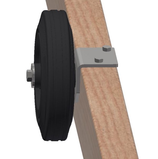 Hjul till Båtslip 500 kg - Bild 3