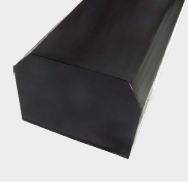 Fender massiv Gummi 220 x 100 x 2000 mm.