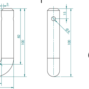 Pinbult 18mm