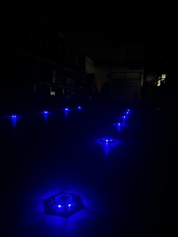 Bryggbelysning LED Hexagon solcellsdriven - Bild 5